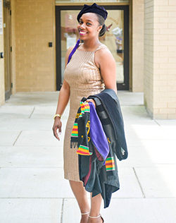 Sturdivant at her graduation from Boston College Law School in 2016.
